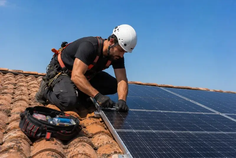 Maintenance et monitoring de panneaux solaires à Saint-Maurice-de-Cazevieille